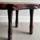 Wooden tripod stool