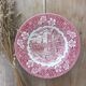 Assiettes anglaises rouges
