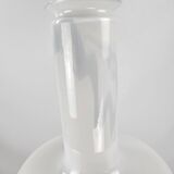 Pair of vintage Danish "Blues" opal glass pendant lamps by Sidse Werner for Holmegaaard, 1980s