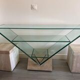 Glass console