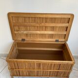 Rattan chest