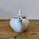 Vintage porcelain teapot from the Auteuil porcelain factory.