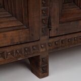 Buffet rustique brutaliste espagnol, années 1960