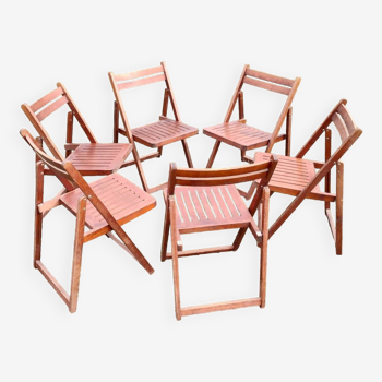 Chaises pliantes vintage