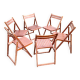 Vintage folding chairs