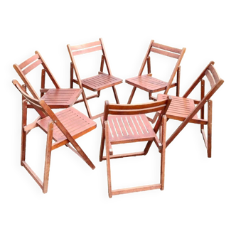 Vintage folding chairs