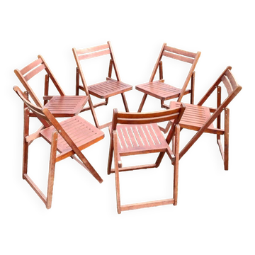 Vintage folding chairs
