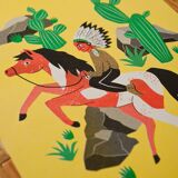 Indian printed in risography