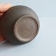Andreas Kastl Studio ceramic vase brown yellow, small art ceramic vase