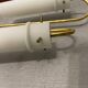 Brass Opaline Glass Sconces Set of 2 1950’s