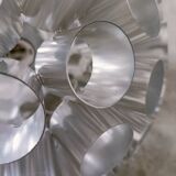 Space Age aluminium lamp