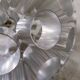 Space Age aluminium lamp