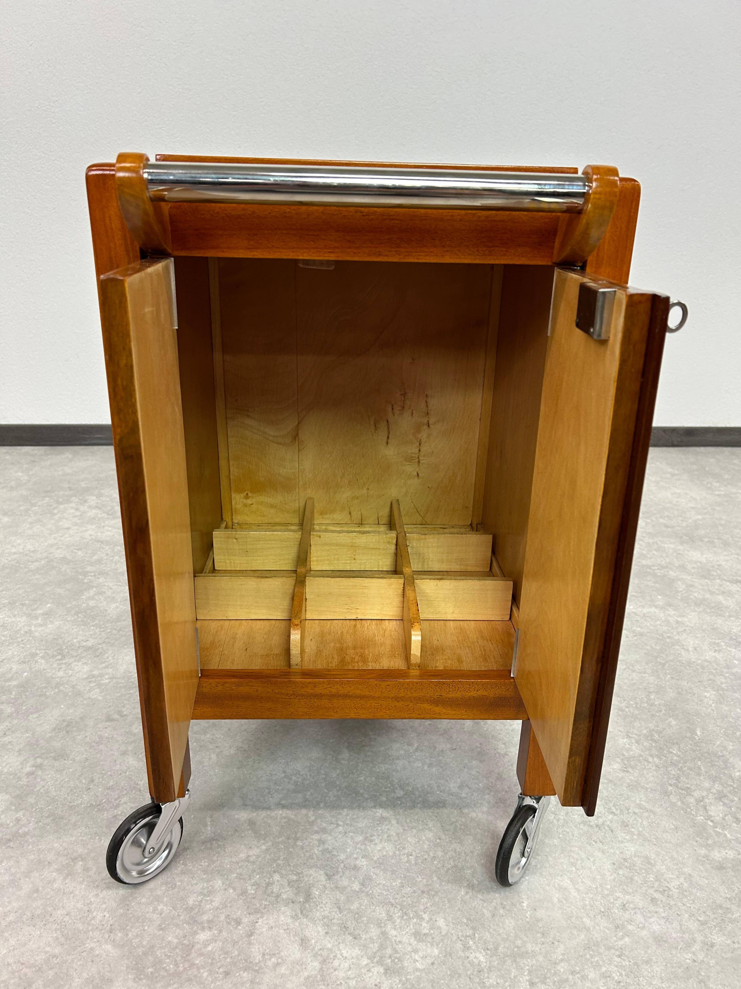 Art Deco bar cabinet