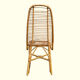 Ensemble bureau et chaise en bambou et rotin, vers 1970