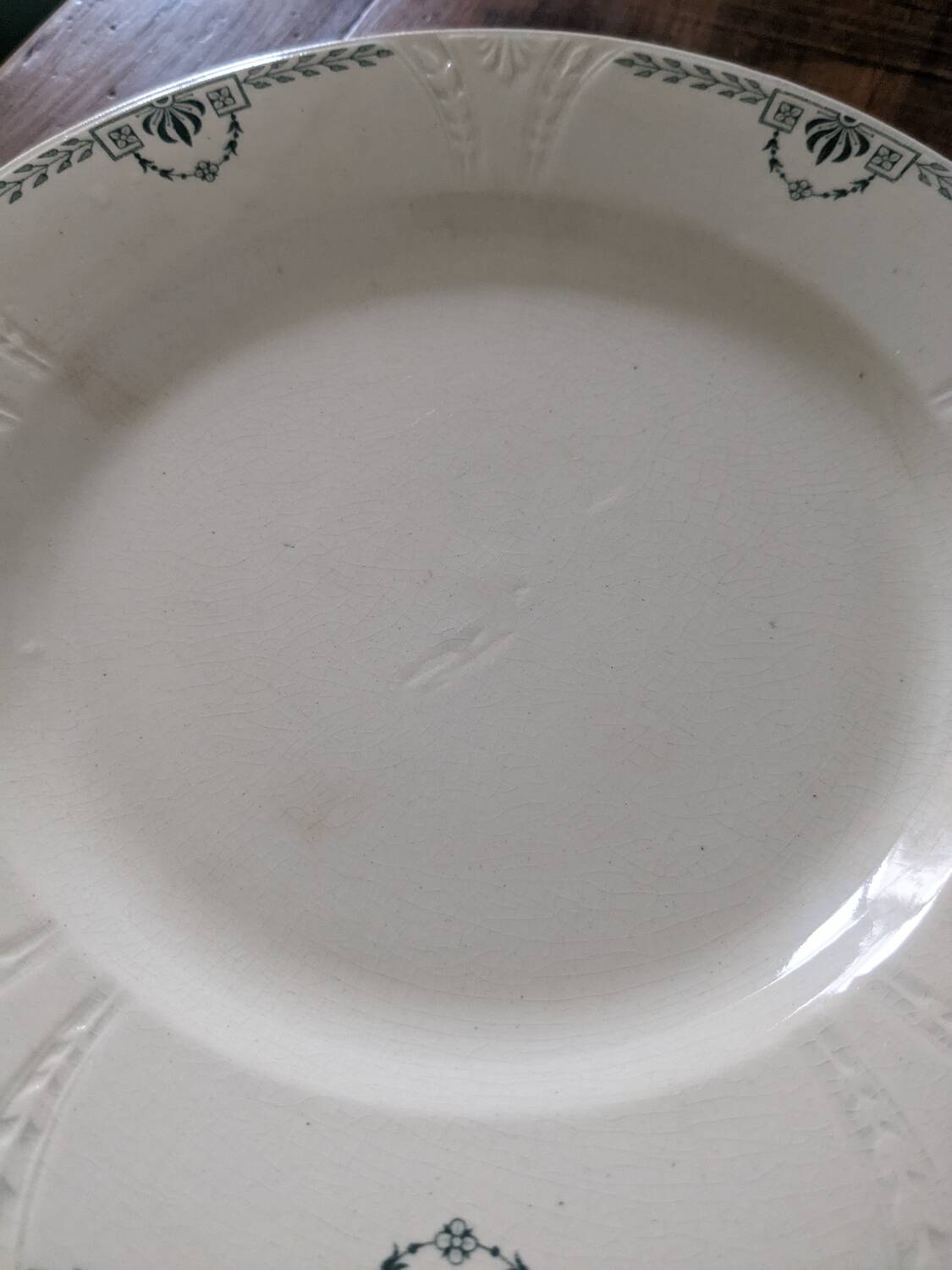 Clara fruit bowl, Gien, iron earth