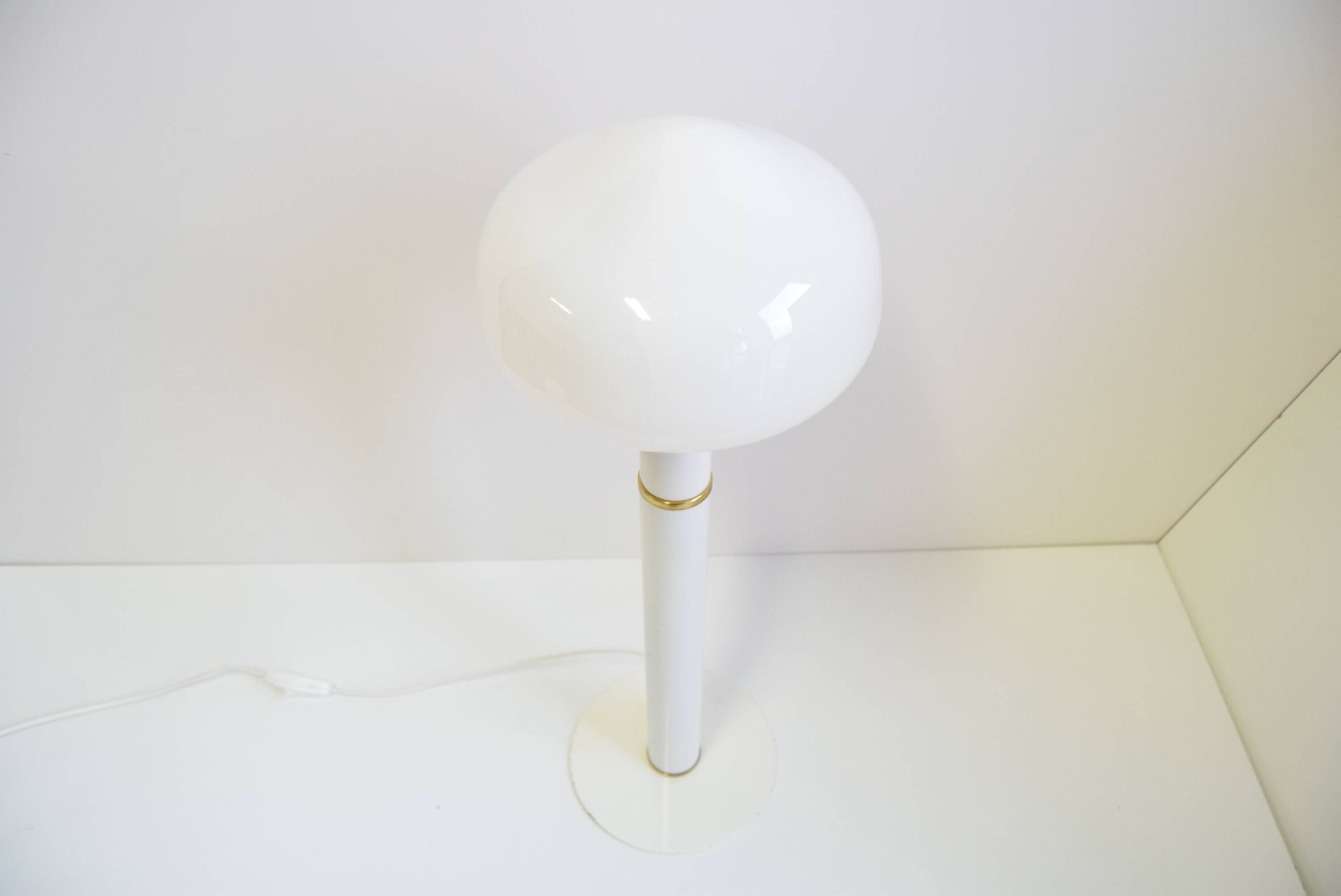 Designer vintage small floor lamp or table lamp, Czechoslovakia, 1970s.