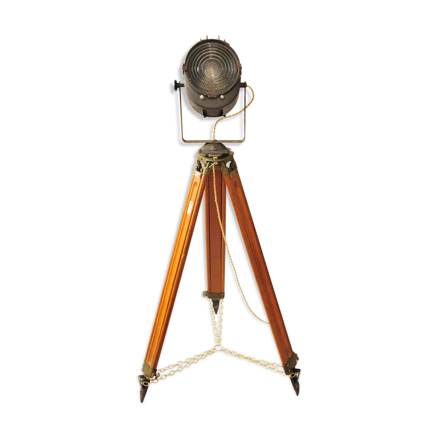Cinema projector, Lita theatre on Kern wooden tripod 1950