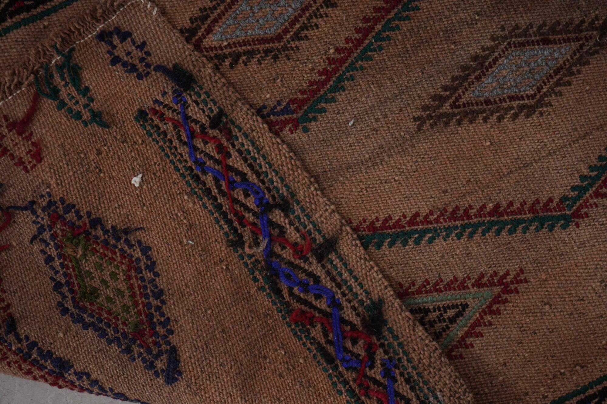 Vintage Turkish hallway rug 51x383 cm