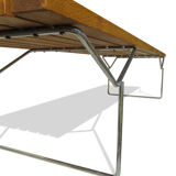 Harry Bertoia Knoll International 1952 by bench