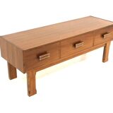 Scandinavian walnut chest of drawers, Sweden, 1960