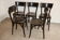 5 chairs BAUMANN N°29 brown