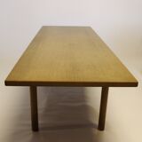 Table basse en chêne par Hans J. Wegner et Andreas Tuck 1960