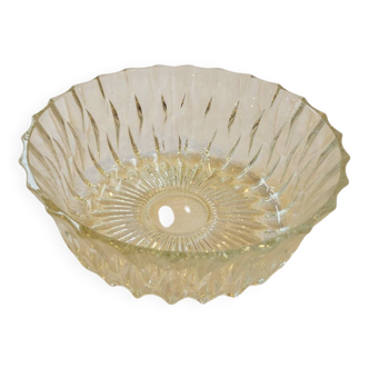 Crystal salad bowl