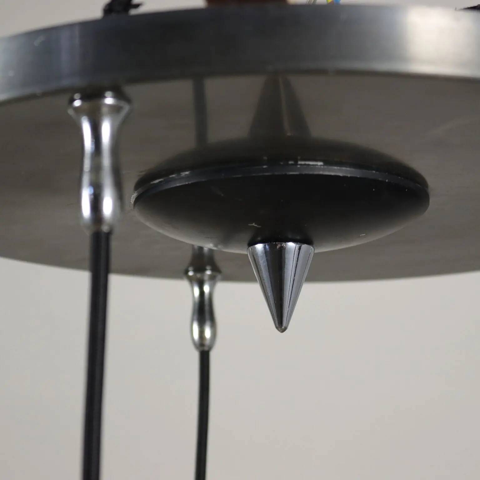 Glass lamp Italy 1960s