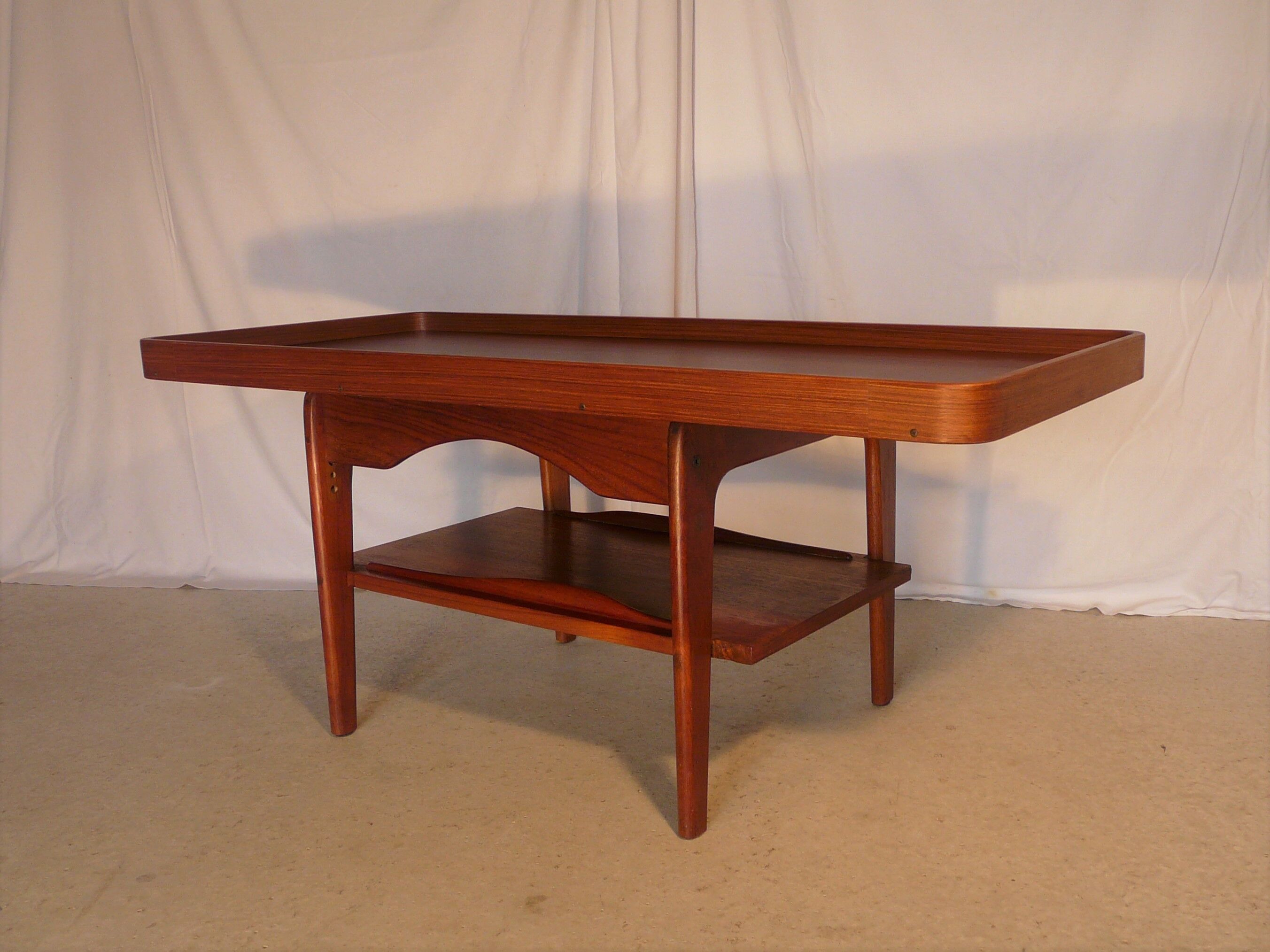 Scandinavian teak coffee table
