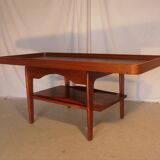 Scandinavian teak coffee table