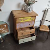 Small bohemian chest of drawers