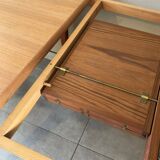 Table scandinave en teck par johannes andersen à rallonges papillon des années 60