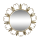 Vintage brass sunburst mirror 46cm