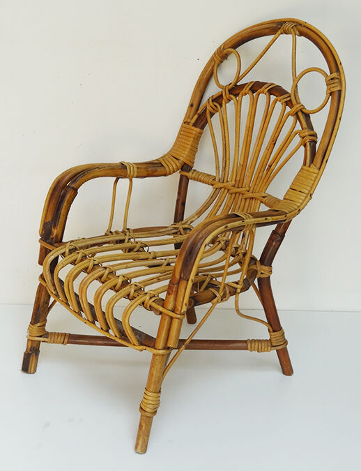 Child rattan chair