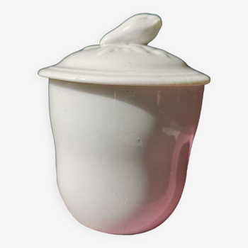 Pot à crème en porcelaine - fin 18ème/début 19ème siècle