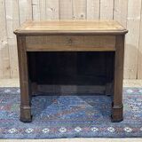 19th century oak store counter