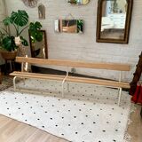 Vintage school bench