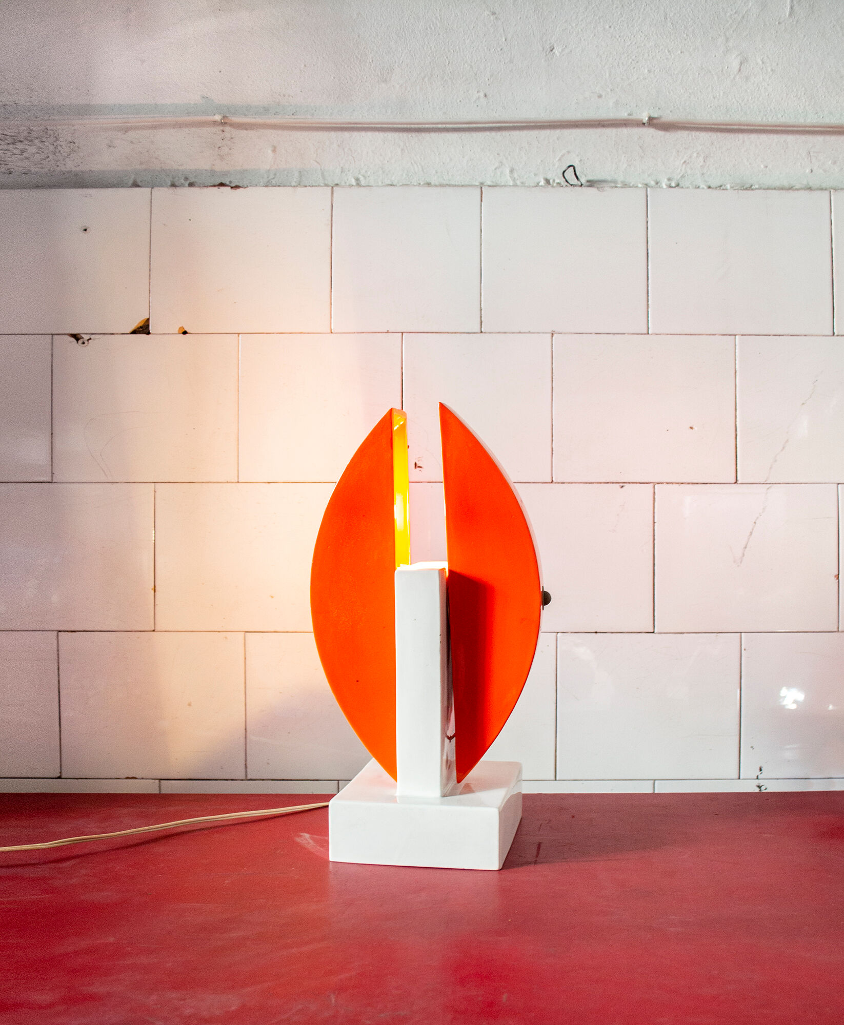 Ceramic table lamp Italia Anni '60