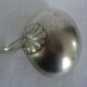 Louche à soupe victorienne, en argent massif 356 gr