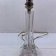 Pied de lampe de bureau en verre