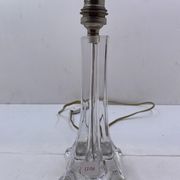 Glass desk lamp foot