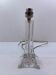 Glass desk lamp foot