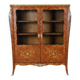 Small Display Library in Rosewood Marquetry, Louis XV style