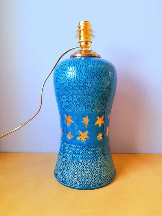 Ceramic lamp base A.Rousset Paris