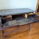 Commode bureau d'époque – Début XXᵉ siècle avec plateau en marbre