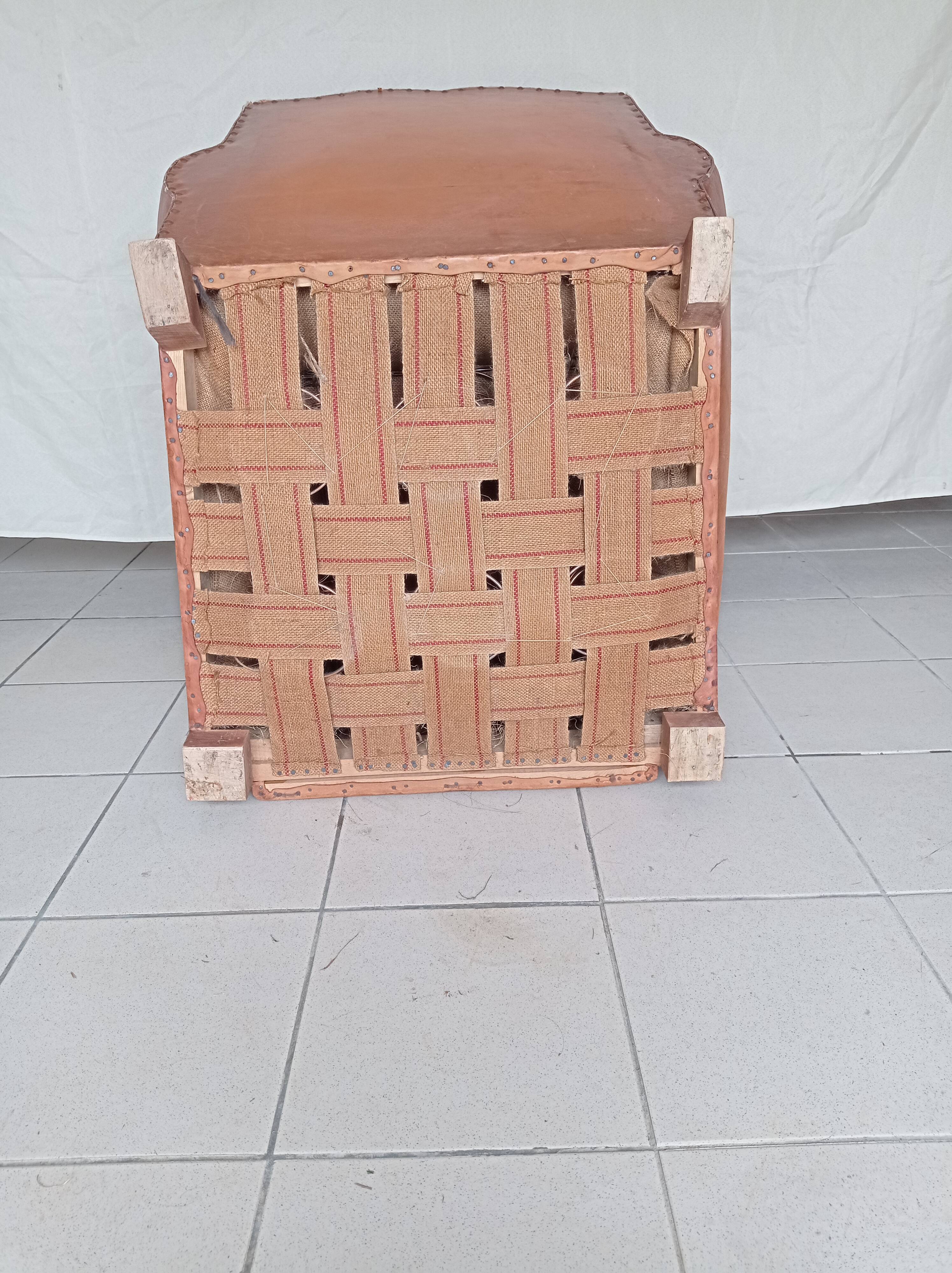 Moustache club armchair