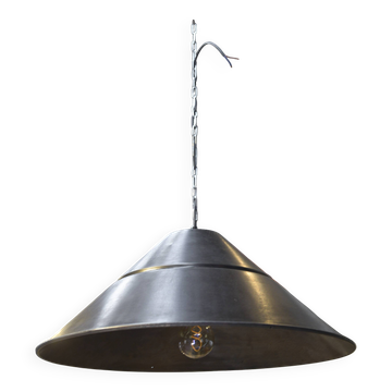 Bekaert large metal saucer pendant lamps