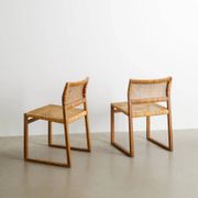 Danish Mid Century Wooden Dining Chairs by Børge Mogensen, 1960s