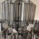 Lustre XL suspension verre fumé gris