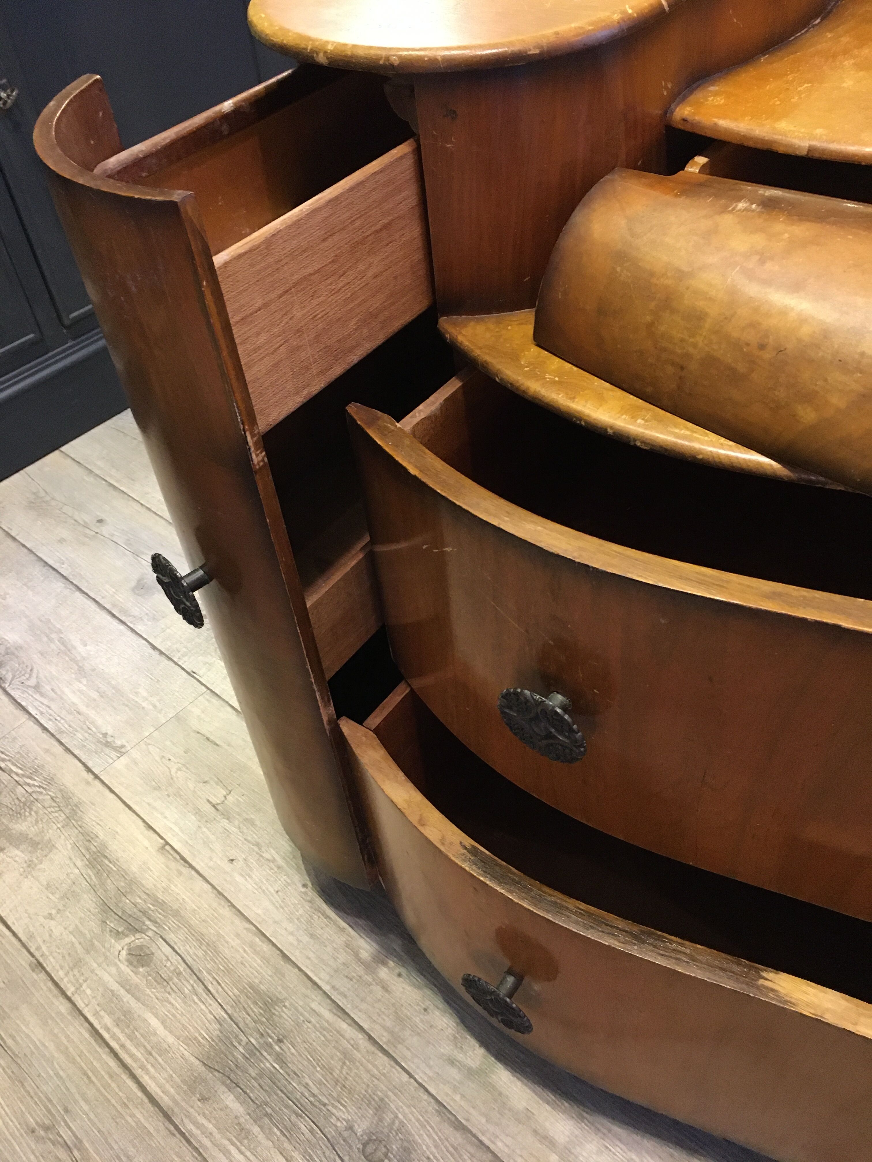 Old English furniture 1930 art deco